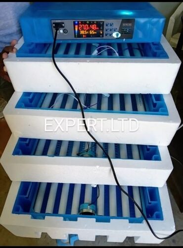 İnkubatorlar: 100 yumurta, Çin, Fabrik istehsalı, Tam avtomat, Bütün növ quşlaq üçün — 18