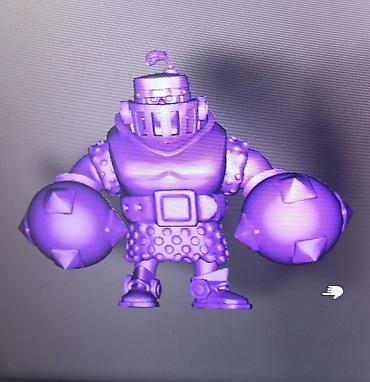 Игрушки: Фигурки Clash Royale на 3д принтере из одноцветного пластика, могу — 7