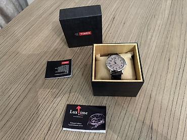 timex saat: Timex kişi qol saatı - Komplekt: orijinal Timex qutusu, istifadəçi — 2
