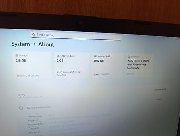 note 15: HP 255 G7 NoteBook PC — 4