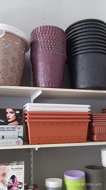 dibçək güllər: Bitkiləriniz üçün plastik dibçəklər – müxtəlif ölçü və modellər - — 3