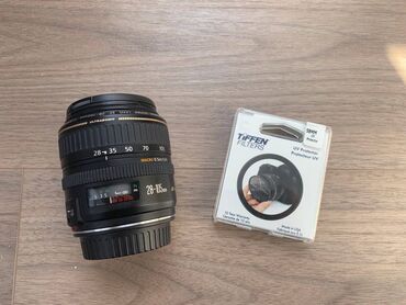 Аксессуары для фото и видео: Canon Zoom Lens EF 28-105mm f/3.5-4.5 II USM + Tiffen УФ-фильтр