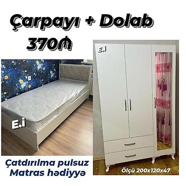 islenmis yataqlar: Təknəfərlik çarpayı, Dolab, Yeni — 1