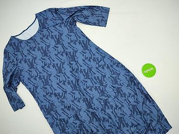 granatowa: Sukienka damska, rozmiar 3XL — 2