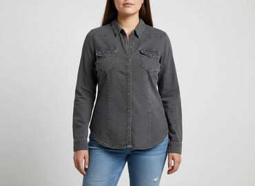t shirty hugo boss regular fit: H&M Divided, Сорочка жіноча, розмір XL