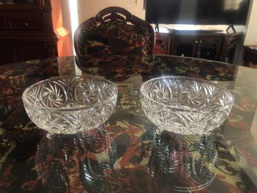 Əntiq qablar: Хрусталь, все в идеальном состояние — 5