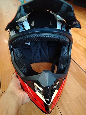 lodka motor: Motokros/enduro tipli tam üzlü kask - Rəng və dizayn — 4