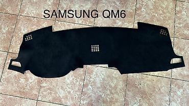 Алькантара Накидка на панель Samsung, цвет - Черный, Новый, Самовывоз, Платная доставка
