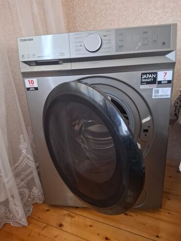 Paltaryuyan maşınlar: Paltaryuyan maşın Toshiba, 7 kq, Avtomat, Qurutmasız, Kredit yoxdur