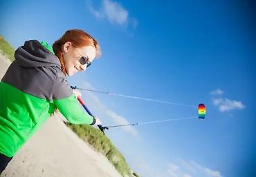 Sport i razonoda: HQ Symphony Beach III 1.3 Rainbow – dvokanalni sportski zmaj (power — 8