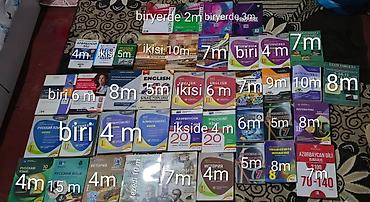 Məktəb dərslikləri və hazırlıq vəsaitləri toplusu Fənlər: -