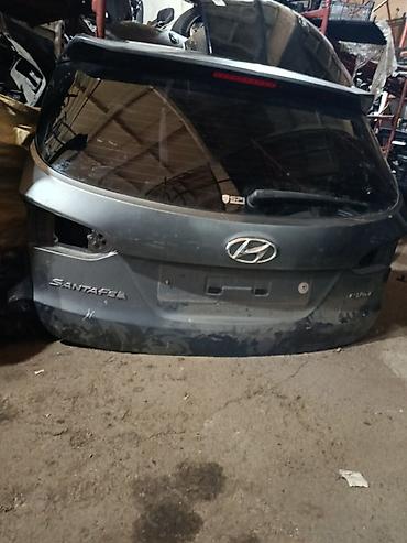 dd oo: Дверь багажника (задняя) для Hyundai Santa Fe DM, дорестайлинг — 1