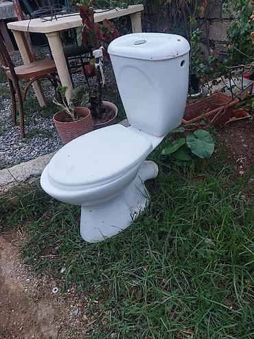 Santexnika: Sifonlu unitaz dəsti - Komplekt: aşağıdan çıxışlı keramika qab, üst — 2