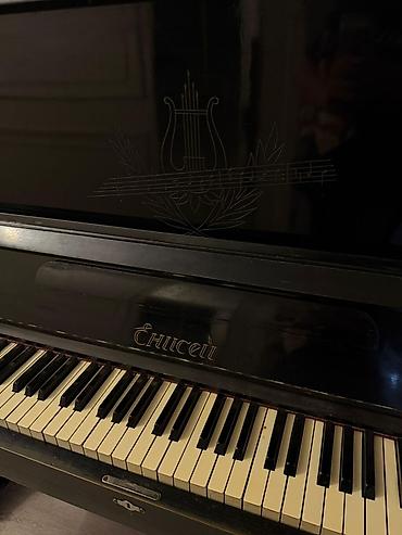 yamaha hs: Пианино «Эмиль Гецель» (E. Heitzel), вертикальное, классический черный — 1