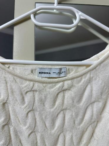 Şəxsi əşyalar: Sviter, Bershka, M, rəng - Ağ — 2