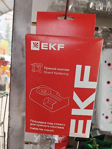 монтажный блок: Площадка под стяжку EKF для прямого монтажа (Cable tie mount) - Тип — 1