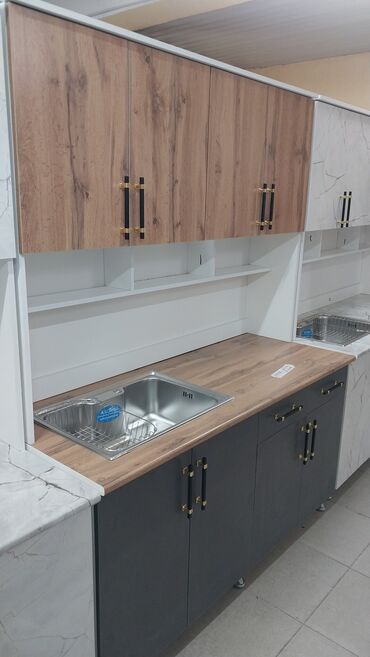 Кухонные гарнитуры: Кухонный гарнитур, Новый, цвет - Белый, Платная доставка — 13