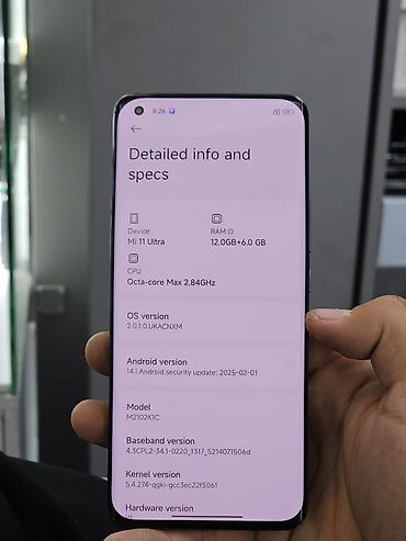 kindle bishkek: Xiaomi, Mi 11 Ultra, Б/у, 512 ГБ, цвет - Черный, 2 SIM — 3