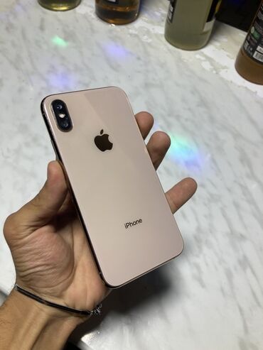 Apple iPhone: IPhone Xs Max, Qızılı, Face ID