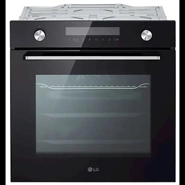 panel kamera: LG WSEZ7225B1 Elektrik Soba – 72L, ankastre, 12 proqram, qara - — 2