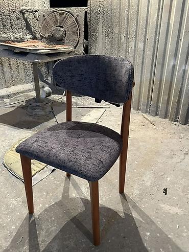 Sifarişlə oturacaqlar: Mətbəx üçün, Qonaq otağı üçün, Taxta, Parça, Türkiyə, 2 il zəmanət, Kredit yoxdur — 6