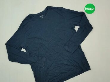 Bluzy: Pulover, XL (EU 42), stan - Dobry, wzór - Jednolity kolor, kolor - Niebieski