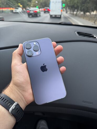 iphone 14 pro max satilir: IPhone 14 Pro Max, 256 ГБ, Deep Purple, Беспроводная зарядка, Face ID