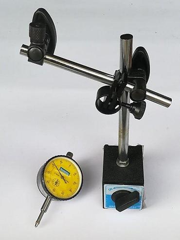 Ostali merni alati: Merni sat sa magnetnim stalkom – MARBERG - Merni opseg sata: 0–10 mm — 3