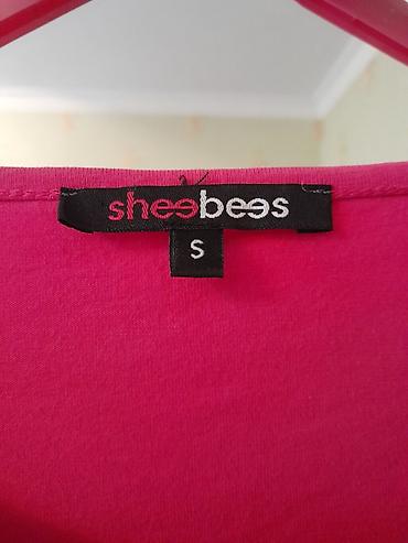 triko: Qadınlar üçün 3 ədəd qısaqol, “hot pink” rəngli bluz/top dəsti. - — 2