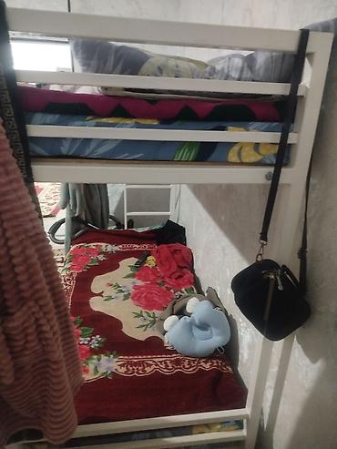 Двухъярусные кровати: Двухъярусная металлическая кровать - Прочная сварная рама из металла — 2