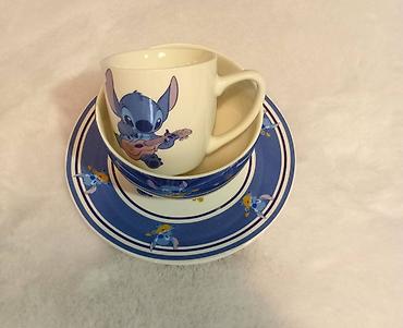 Kompleti posuđa: Preslatki keramički trodelni setovi za najmlađe! Šolja + tanjirić + — 11