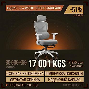 мойка кресло: Эргономичные кресла W6001 Office Standard 💺 Выбирайте уровень — 1