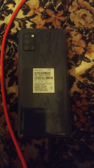 oppo a31: Samsung Galaxy A31 | 128 GB | rəng - Qara | Sensor, Barmaq izi