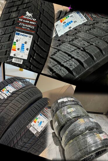 Шины: Резина зима липучка 275/40,315/35 R22 на BMW X7, X5, X6, комплект 4