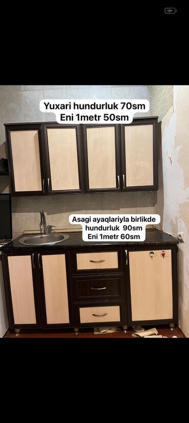 karaca azerbaycan endirimler: Mətbəx mebeli 120 azn qiymət sondu tək mebel satlır yaxşı vəziyyətdə