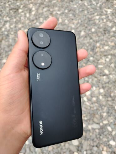 Honor X7b, 128 ГБ, цвет - Черный, Отпечаток пальца