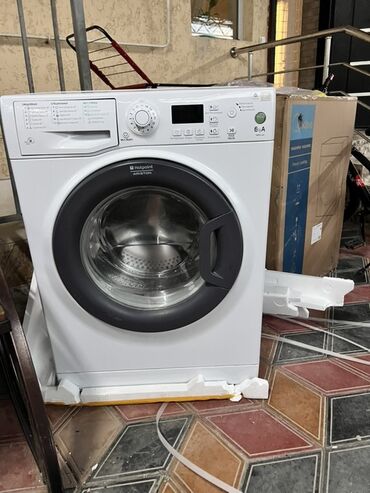 автомат стиральная машинка: Кир жуучу машина Hotpoint Ariston, Автомат, 6 кг чейин, Толук өлчөм