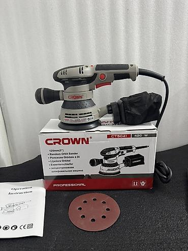 orbit: Экцентриковая шлифовальная машина CROWN CT5041 — 1