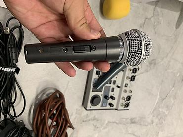 Микшерные пульты: Продаётся комплект для вокала и мероприятий: 🎤 Shure Beta 58A 🎤 Shure — 8