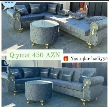 Divanlar: Künc divan, Yeni, Açılan, Bazalı, Parça, Şəhərdaxili pulsuz çatdırılma — 9