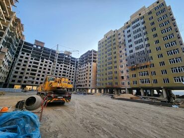 квартира 2 комната жибек жолу: 2 бөлмө, 75 кв. м, Элитка, 3 кабат, ПСО (өзү оңдоп түзөтүп бүтүү үчүн)