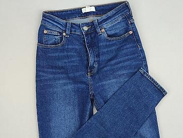biale klapki hermes: H&M, Jeansy damskie, rozmiar XS — 1