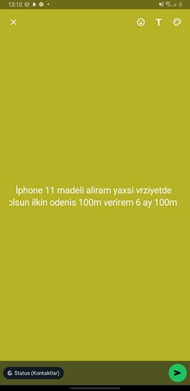 iphone 11 islenmis: IPhone 11, 128 GB, Ağ, Face ID, Hissə-hissə ödəniş