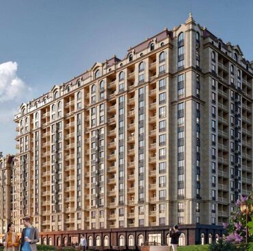 Продажа квартир: 1 комната, 50 м², Элитка, 5 этаж, ПСО (под самоотделку)