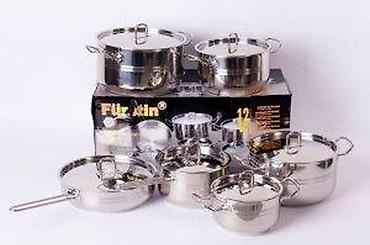 oro 24k inox 1810: Posudje u setu Furstin 12 FWFS NOVO. Posudje u setu Furstin FWFS 18/10 — 10