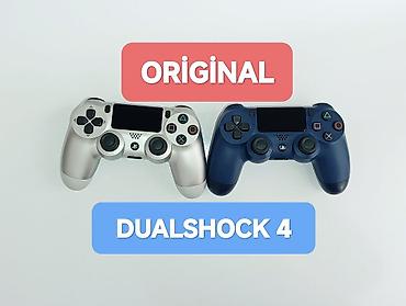 Original ps4 pultu dualshock4 əla vəziyətdə Cobalt blue (göy) =50azn /