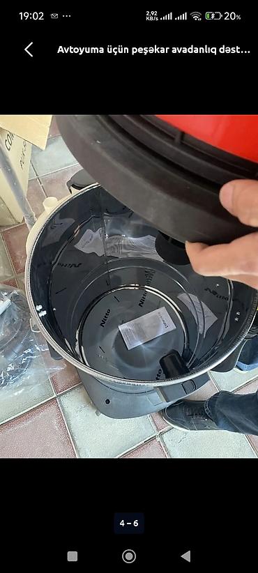 generator icarəsi: Avtoyuma və detallı təmizlik üçün peşəkar avadanlıq dəsti Tərkib: - — 7