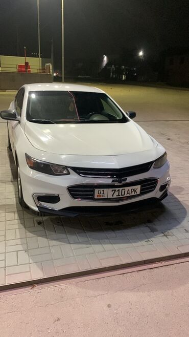 авто в рассрочку в бишкеке без первоначального взноса: Chevrolet Malibu: 2017 г., 1.5 л, Автоматические, Бензин, Седан