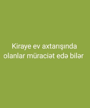 merdekanda kiraye evler 2020: Xırdalanda kirayə evə ehtiyacı olanlar nömrə ilə əlaqə saxlasın