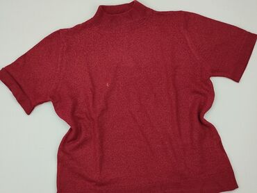 spódnice bordowa rozkloszowane: Sweter, L, stan - Bardzo dobry